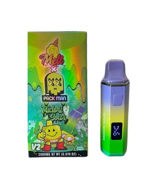 Midori Sour Pack Man Disposable Vapes