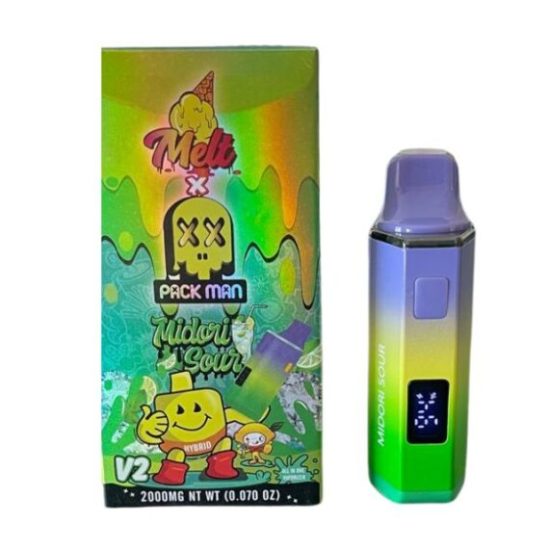 Midori Sour Pack Man Disposable Vapes